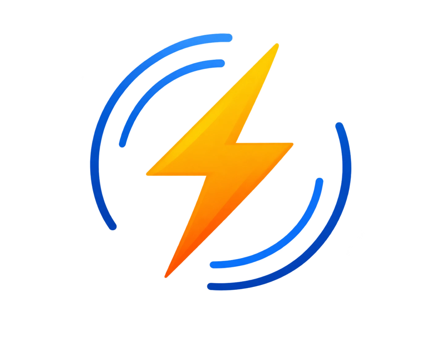 Lightning bolt icon representing instant IPTV activation